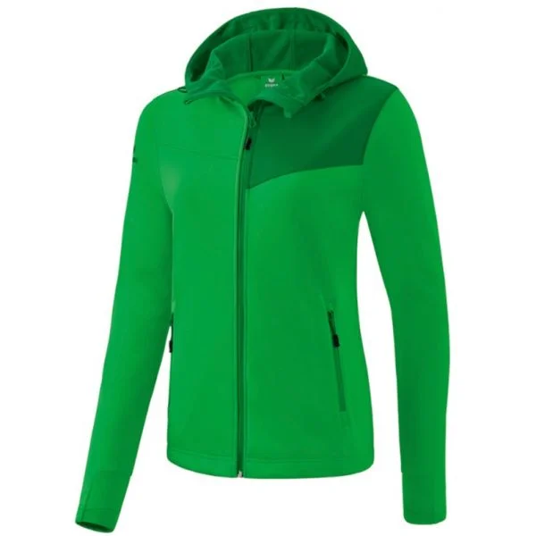 Erima Casaco com Capuz Softshelljacke Performance Damen 2062208 38 Verde