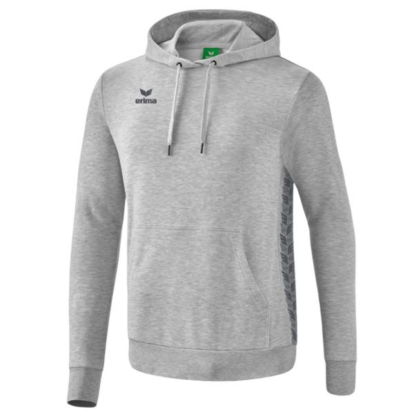 Erima Sweatshirt com Capuz Essential Team Hoodie 2072210k 164 Cinzento