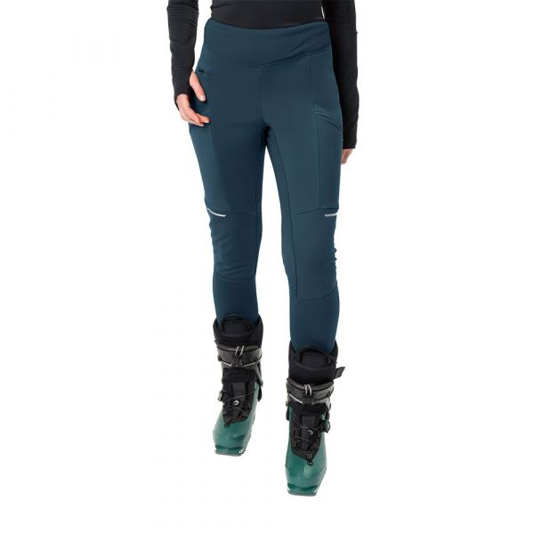 Vaude Larice Leggings Azul 44 / Regular Mulher