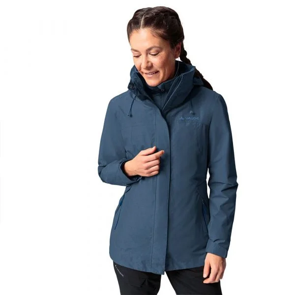 Vaude Skomer 3 In 1 Ii Jacket Azul 42 Mulher