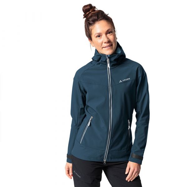 Vaude All Year Elope Softshell Jacket Azul 42 Mulher