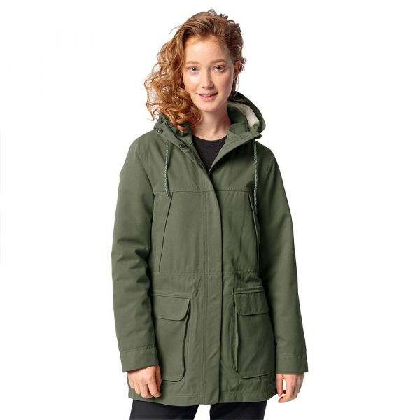 Vaude Manukau Ii Parka Verde 38 Mulher