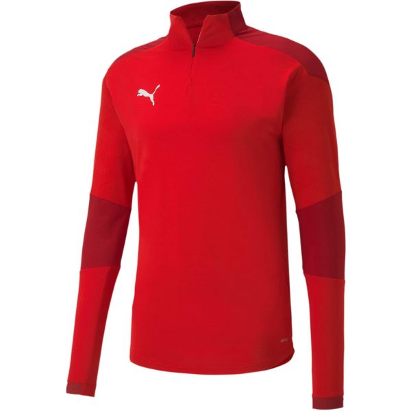 Puma Camisola Teamfinal 21 Training 1 4 Zip Top 65647501 3XL Vermelho