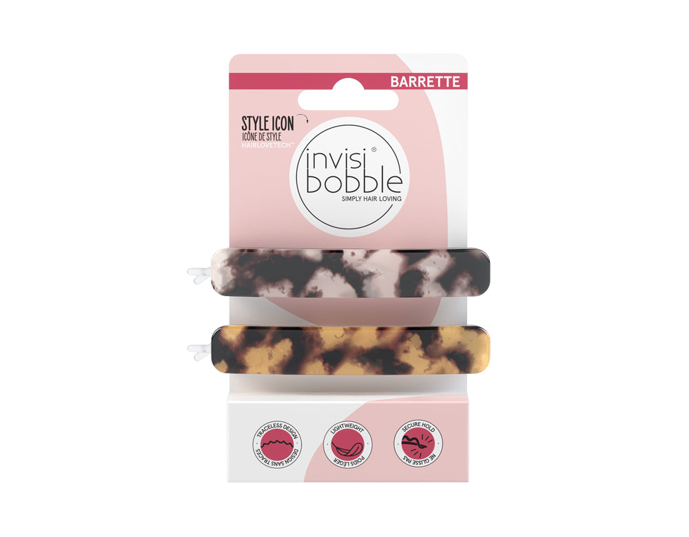 Invisibobble Barrette Havana Mama x2 – Ganchos de Cabelo