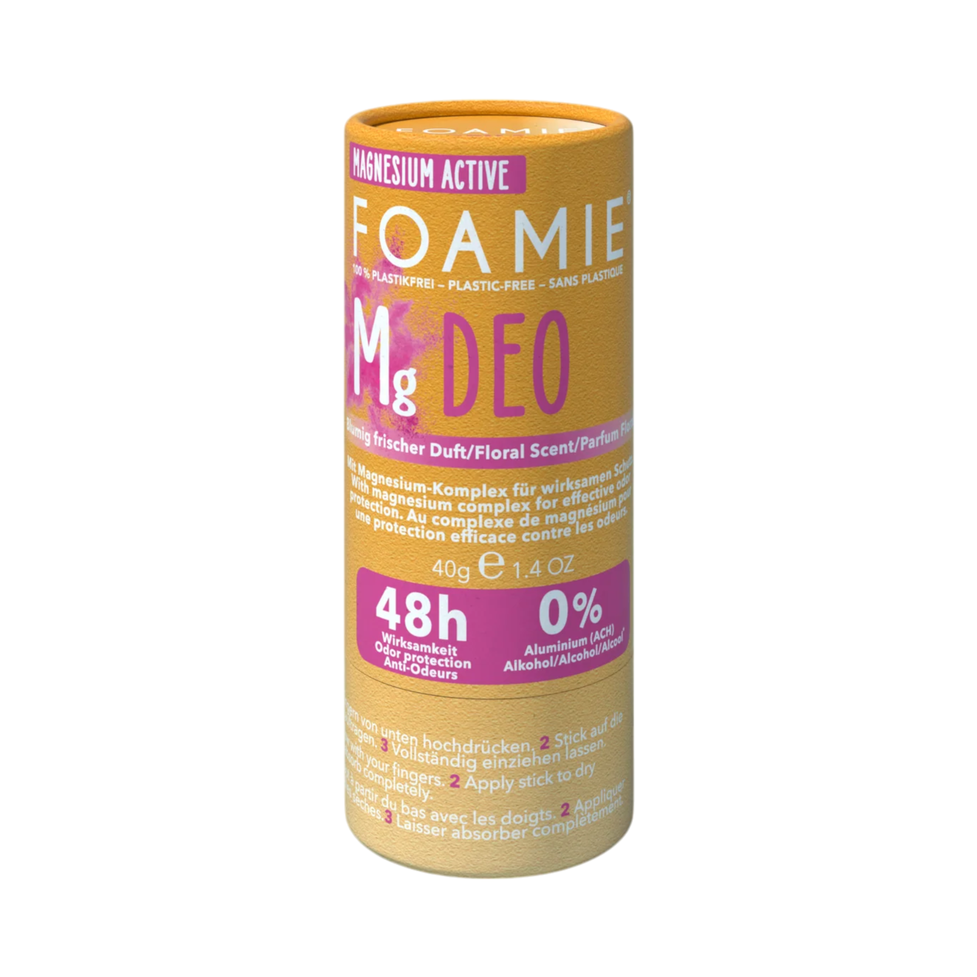 Foamie Happy Day Desodorizante Sólido Floral 40g