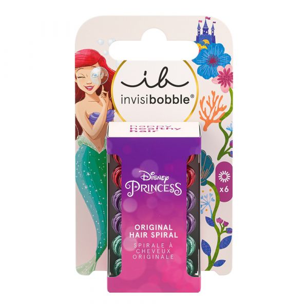 Invisibobble Disney Princess Ariel Elásticos para Cabelo 6 Unidade