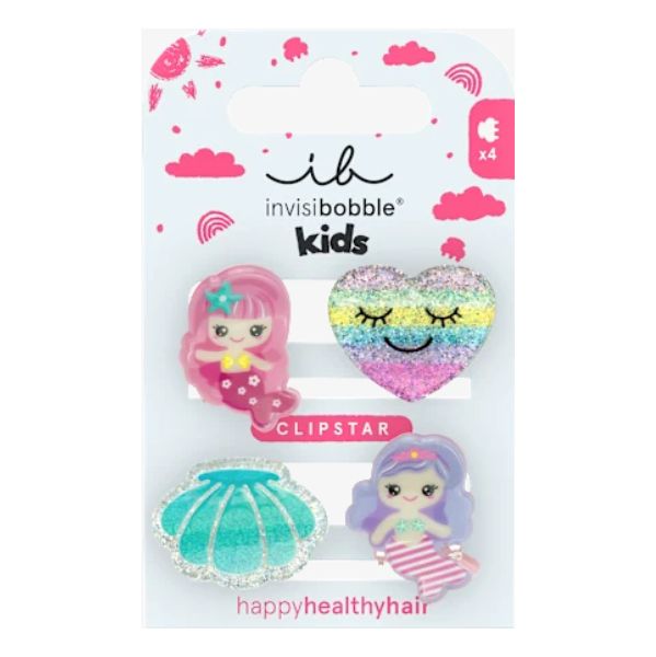 Invisibobble Clipstar Mola de Cabelo Infantil 4 Unidades
