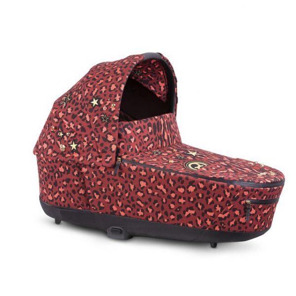 Cybex Alcofa Lux Priam NG Rockstar Rosenrot Red Dark