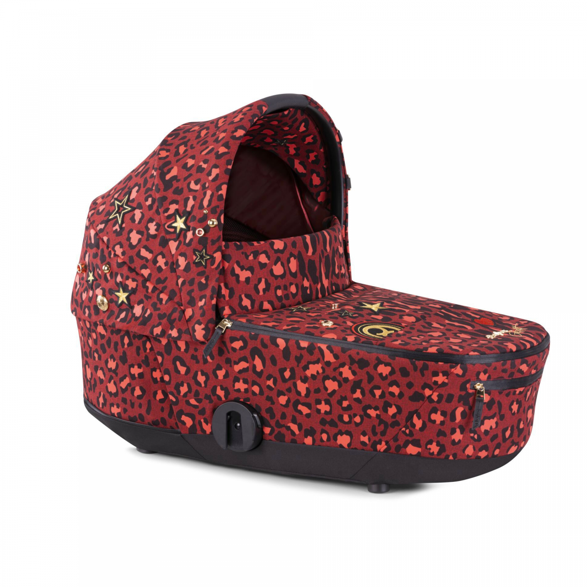 Cybex Alcofa Lux Mios NG Rockstar Rosenrot Red Dark