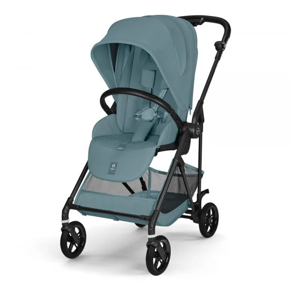 Cybex Carrinho Melio Carbon Stormy Blue