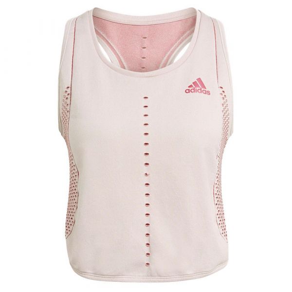 Adidas T Pk Sleeveless T-shirt Branco M Mulher