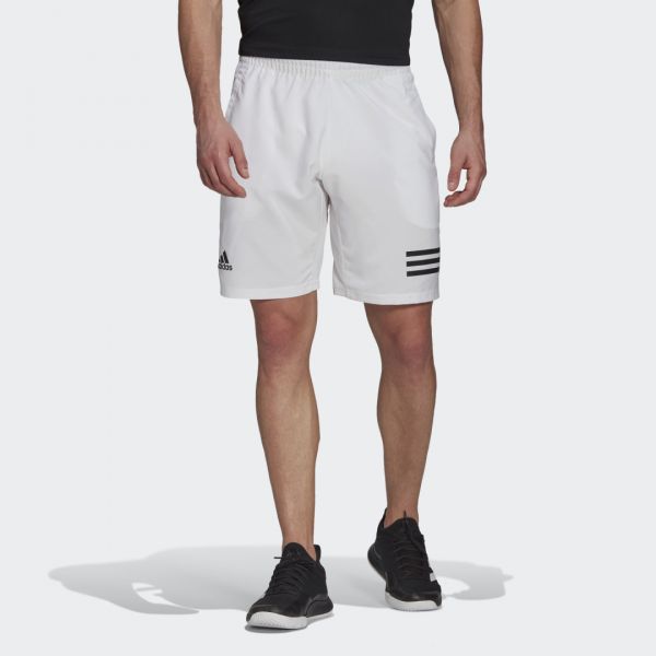 adidas Calções 3-Stripes Club Tennis White / Black M - GL5412-0003-M