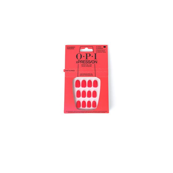OPI Opi Xpress/on Unhas Artificiais Tom #strawberry Margarita
