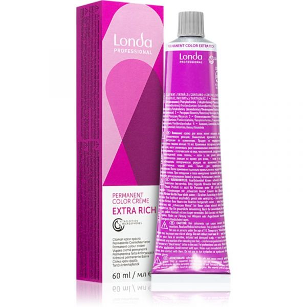 Londa Professional Permanent Color Extra Rich Cor para Cabelo Permanente 6/0 60ml