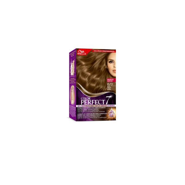 Wella Color Perfect 7 Coloração Tom 6/0 Rubio Oscuro