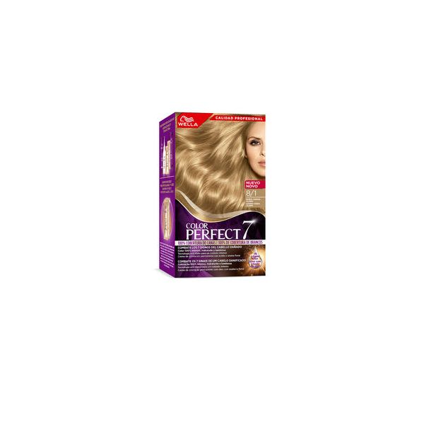Wella Color Perfect 7 Coloração Tom 8/1 Rubio Ceniza Claro