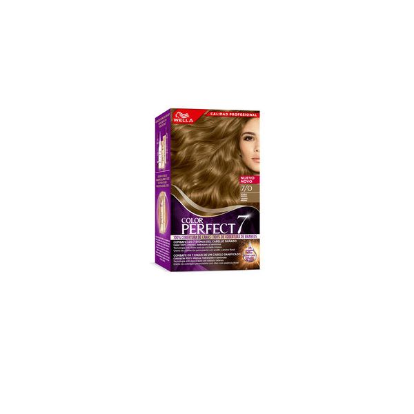 Wella Color Perfect 7 Coloração Tom 7/0 Rubio Medio