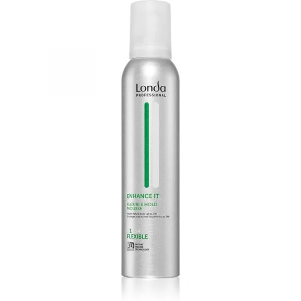 Londa Professional Enhance It Flexible Hold Mousse Espuma de Cabelo para Dar Volume 200ml