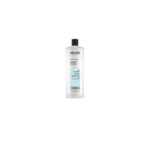 Nioxin Scalp Recovery Purifying Shampoo Shampoo para Cabelo Quebradiço e Fraco Anti-caspa 1000ml