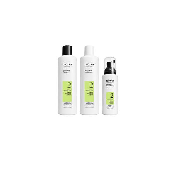 Nioxin Sistema 2 para Cabelo Natural com Perda de Densidade Avançada Pack