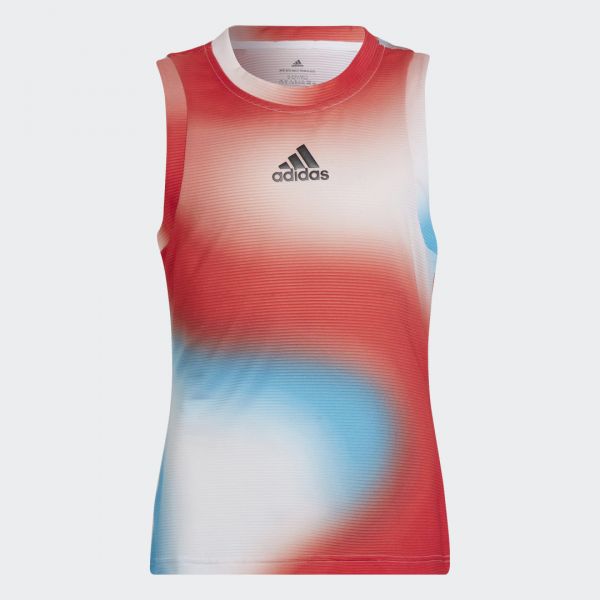 Adidas Caveada para Ténis Melbourne White / Vivid Red / Sky Rush 128 - H65510-128