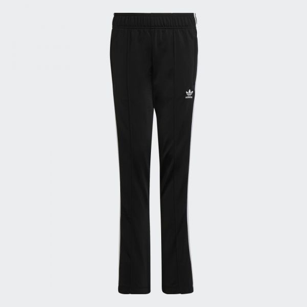 adidas Calças à Boca-de-sino 3-Stripes Black / White 140 - HL9431-0003