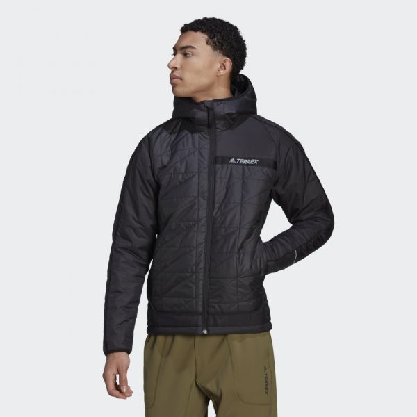 adidas Casaco com Capuz e Isolamento Multi TERREX Black S - HF0834-S