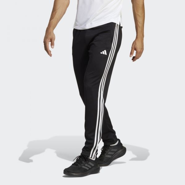 adidas Calças 3-Stripes Train Essentials Black / White XL - IB8168-0005