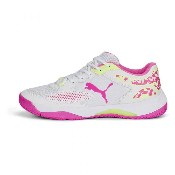 Puma Sapatilhas de Pádel Solarcourt Rct Branco Cor de Rosa 137716-95254, 37.5
