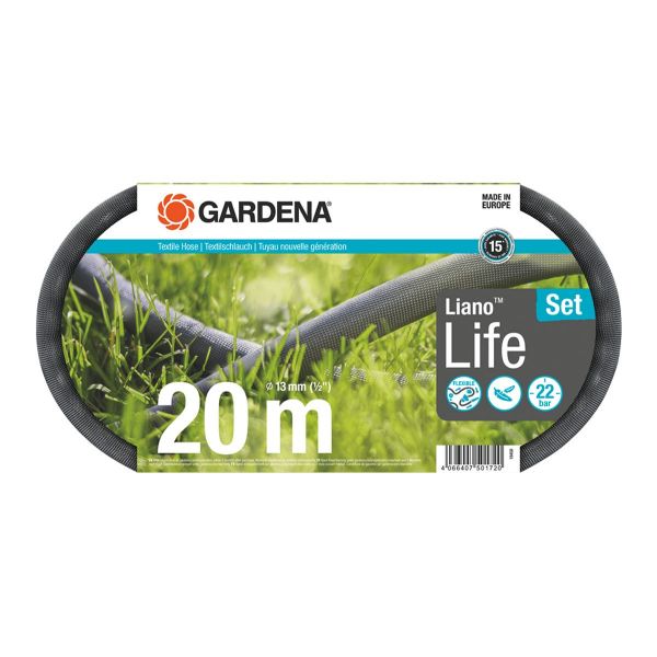 Gardena Set Mangueira Liano 20 M - 18450-20