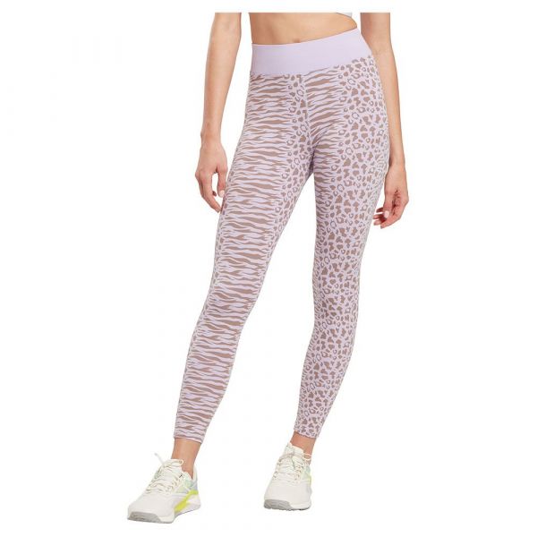 Reebok Modern Safari Cotton Leggings Roxo XS Mulher