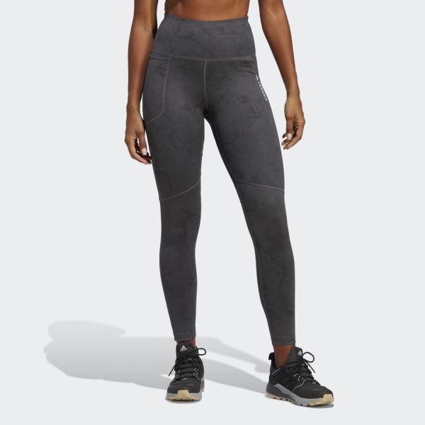 Adidas Leggings Multi TERREX Grey Five 36 - HM4067-0002