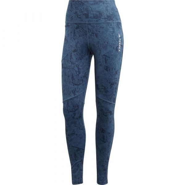 Adidas Mt Aops Leggings Azul 42 / Regular Mulher