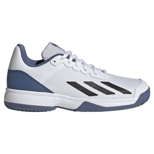 Adidas Courtflash Kids All Court Shoes Branco 28