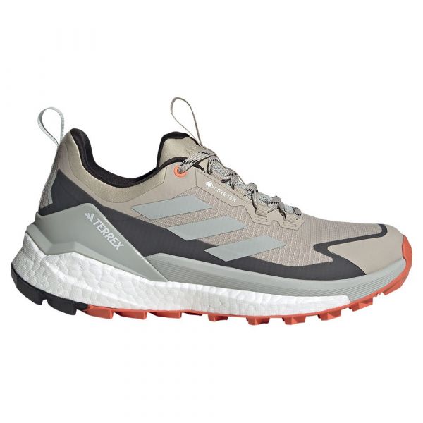 Adidas Terrex Free Hiker 2 Low Goretex Hiking Shoes Beige 40 Mulher