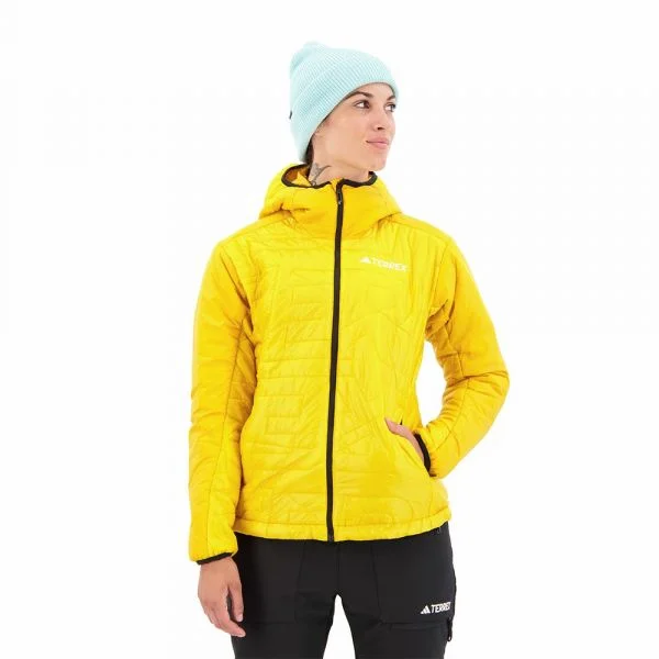 Adidas Organiser Xperior Varilite Primaloft Jacket Amarelo M Mulher