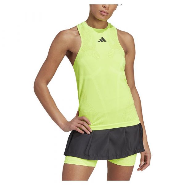 Adidas Aeroready Pro Seamless Sleeveless T-shirt Amarelo M Mulher