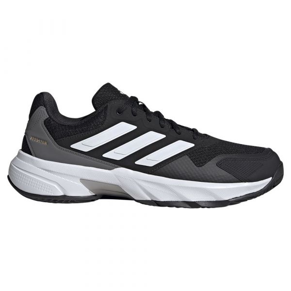 Adidas Courtjam Control Clay Shoes Preto 40 2/3 Homem