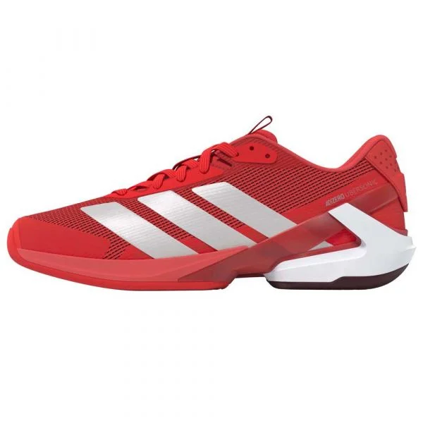 Adidas Sapatilhas de Ténis Multipisos - Adizero Ubersonic 5 Vermelho branco-42 2/3