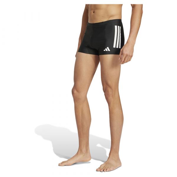 Adidas Calções de Banho de Natação Boxer - 3s Preto branco-42