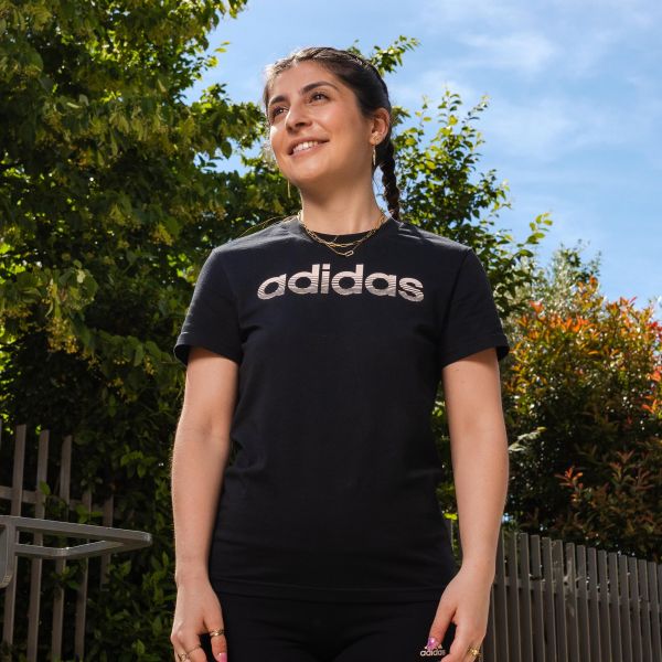 Adidas T-shirt de Fitness Preto-xl