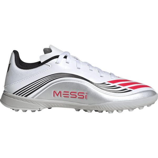 Adidas Chuteiras F50 Messi League TF J jp7456 36 Branco