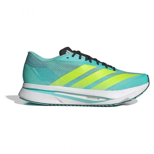 Adidas Sapatilhas de Running Adizero Sl 2 Flash Aqua / Lucid Lemon / Mint Ton 38 2/3
