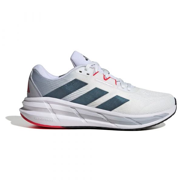 Adidas Sapatilhas de Running Questar 3 Cloud White / Core Black / Pure Ruby 42 2/3