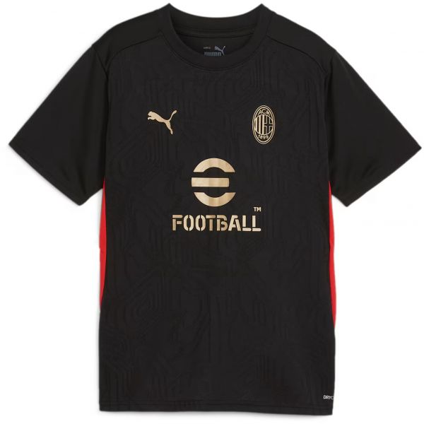 Puma Camisa Acm Training Jersey 777497-04 128 Preto