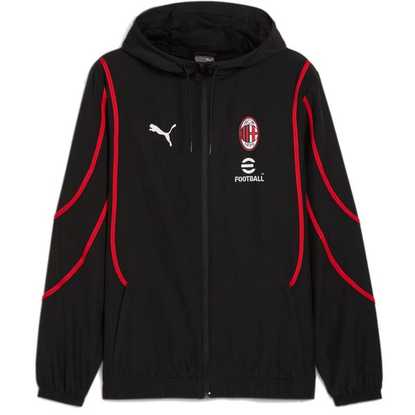 Puma Casaco com Capuz Acm Prematch Woven 777716-04 XXL Preto