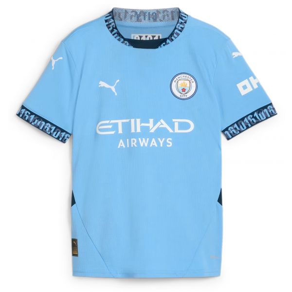 Puma Camisa Manchester City 2024/25 Home Jersey Youth 775078-01 128 Azul