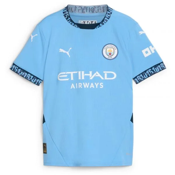 Puma Camisa Manchester City 2024/25 Home Jersey Youth 775078-01 152 Azul