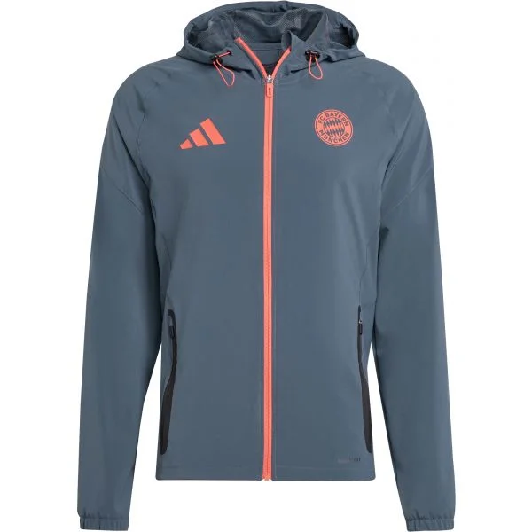 Adidas Casaco com Capuz Fc Bayern Tiro25 Competition Vis Tech Travel jv5343 XS Cinzento