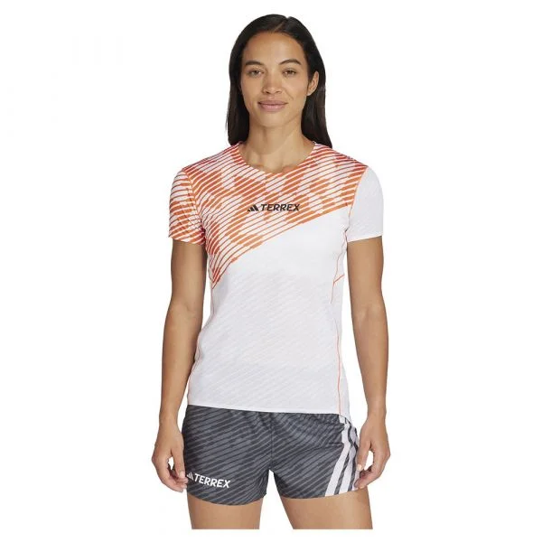 Adidas Terrex T-shirt Techrock Pro jx2800 Xs Branco